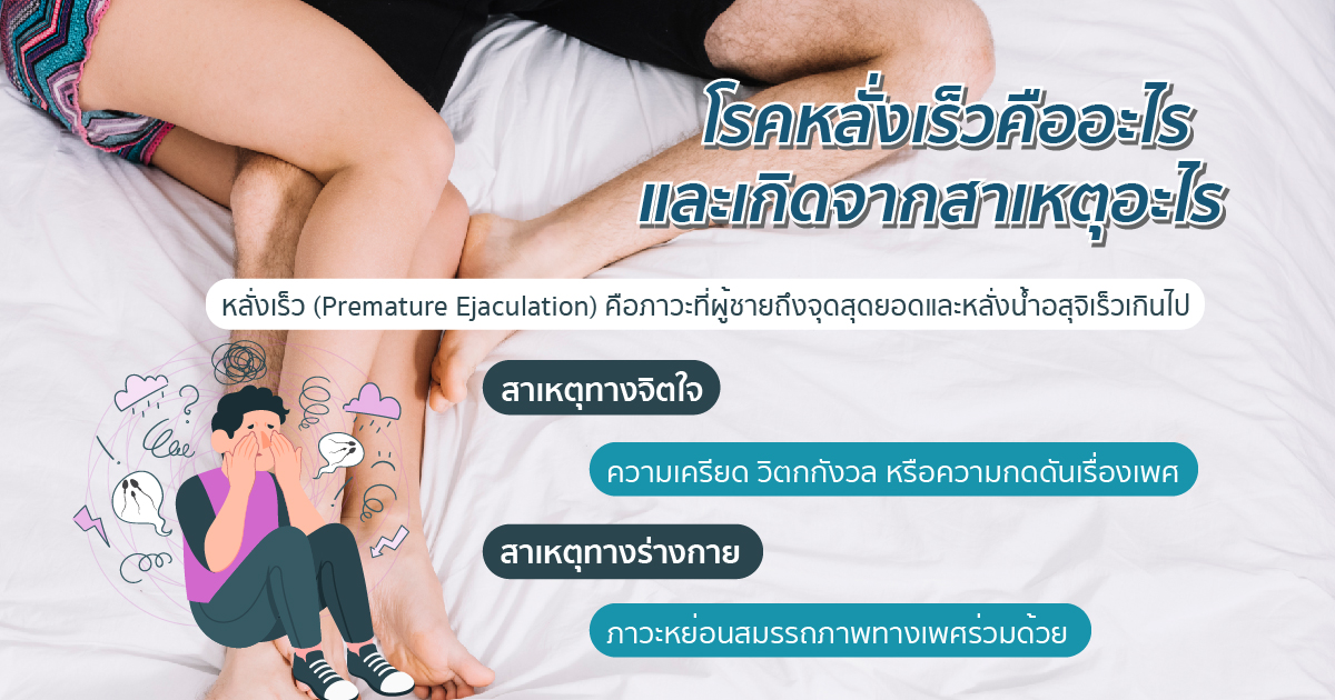 หลั่งเร็วเกิดจาก