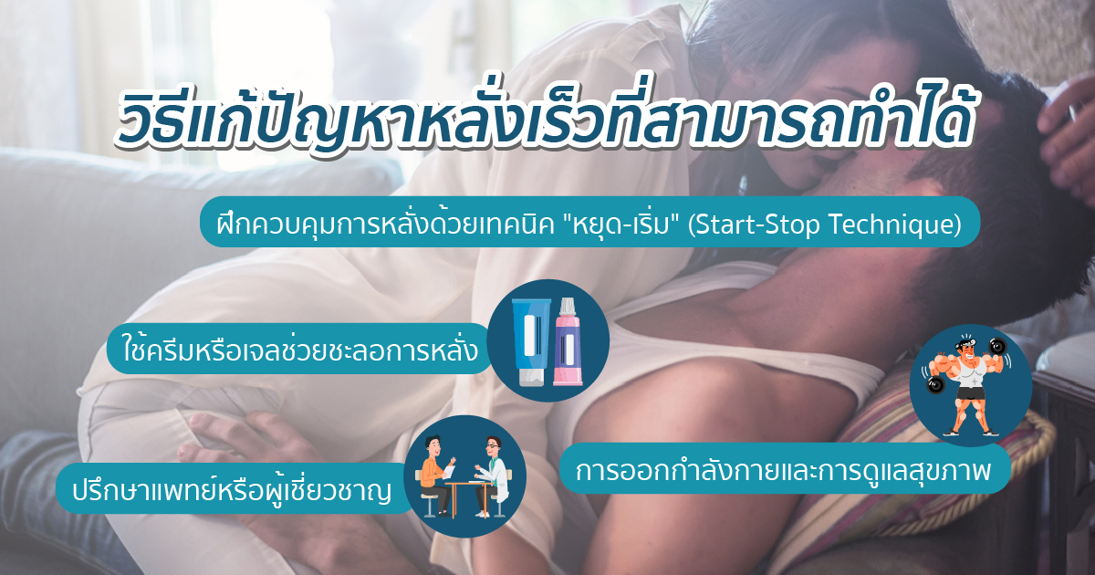 แก้หลั่งเร็ว